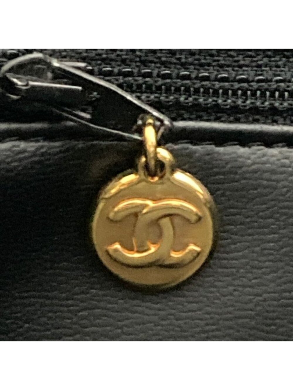 Chanel Quilted Lambskin Chain Shoulder Bag Tote Black - Picture 8 of 15